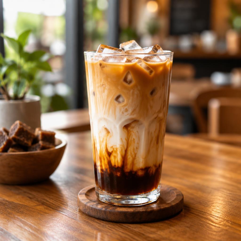 Kopi Susu Aren Gula Asli